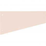 Разделитель листов картонный Attache 100 листов по цветам розовый (230x120 мм)