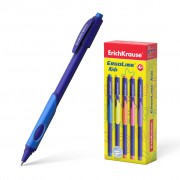 Ручка шариковая Erich Krause "Ultra Glide Technology ErgoLine Kids" синяя, 0,7мм, грип