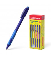 Ручка шариковая Erich Krause "Ultra Glide Technology ErgoLine Kids" синяя, 0,7мм, грип
