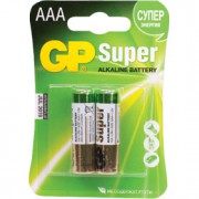 Батарейка AAA/286/LR03 GP Super, алкалин., 2шт.