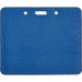 Бейдж Promega office горизонтальный 85х104 мм синий без держателя (размер вкладыша: 90x54)