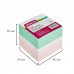Блок для записей Attache 90x90x90 мм разноцветный (плотность 80-100 г/кв.м)