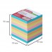 Блок для записей Attache 90x90x90 мм разноцветный (плотность 80 г/кв.м)