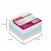 Блок для записей Attache 90x90x50 мм белый/голубой/розовый (плотность 80-100 г/кв.м)