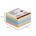 Блок для записей Attache Economy 90x90x50 мм разноцветный проклеенный (плотность 65-80 г/кв.м)