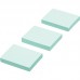 Стикеры Attache 38х51 мм пастельные голубые (3 блока по 100 листов)