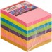 Стикеры Attache Economy 38x51 мм неоновые 8 цветов (1 блок, 400 листов)