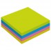 Стикеры Attache Selection 51х51 мм неоновые 4 цвета (зеленый, голубой, розовый, желтый) 400 листов