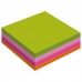 Стикеры Attache Selection 51х51 мм неоновые 4 цвета (зеленый, розовый, фиолетовый, оранжевый) 400 ли ...
