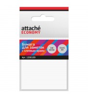 Стикеры Attache Economy 51x51 мм белые (1 блок, 100 листов)