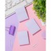 Стикеры Attache Simple 38х51 мм пастельные фиолетовые (3 блока по 100 листов)