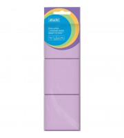 Стикеры Attache Simple 38х51 мм пастельные фиолетовые (3 блока по 100 листов)