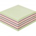 Стикеры Attache Selection Радуга 76х76 мм пастельные и неоновые 3 цвета (1 блок, 400 листов)