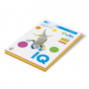 Бумага IQ COLOR Mix RB04 A4, 80г/м2, 4 цвета неон, 200л