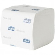 Туалетная бумага TORK Advanced T3 114271 2-сл., ZZ-слож., 242л, белый
