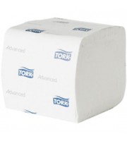 Туалетная бумага TORK Advanced T3 114271 2-сл., ZZ-слож., 242л, белый