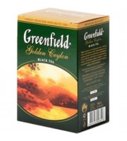 Чай GREENFIELD Golden Ceylon черный, 100 гр.