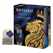 Чай Richard Royal Earl Grey черный с бергамотом 100 пакетиков