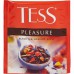 Чай Tess Pleasure черный с шиповником и яблоком 100 пакетиков