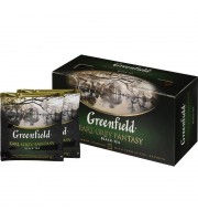 Чай Greenfield Earl Grey Fantasy черный с бергамотом 25 пакетиков