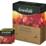 Чай Greenfield Summer Bouquet фруктовый 100 пакетиков