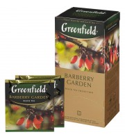 Чай Greenfield Barberry garden черный с барбарисом 25 пакетиков