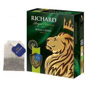 Чай Richard Royal Green зеленый 100 пакетиков