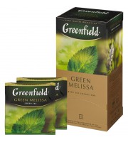 Чай Greenfield Green Melissa зеленый 25 пакетиков