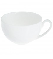 Чашка чайная Wilmax фарфоровая белая 250 мл (артикул производителя WL-993000)