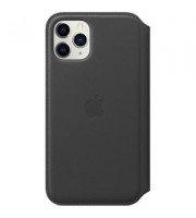 Чехол Apple Leather Folio для iPhone 11 Pro кожаный черный MX062ZM/A