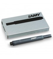 Картриджи чернильные для перьевой ручки Lamy T10 черный (5 штук в упаковке)