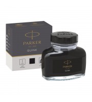 Чернила Parker Quink черные 57 мл (в стеклянном флаконе, артикул производителя 1950375)