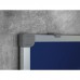 Доска текстильная 100x150 см Attache цвет покрытия синий алюминиевая рама