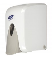 Дозатор для мыла-пены Luscan Professional 800млF5K бело-сер пласт