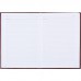Ежедневник недатированный Attache Ideal балакрон А5 136 листов бордовый (145x205 мм)