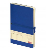 Ежедневник недатированный Bruno Visconti Tokyo искусственная кожа 125x202 мм 136 листов синий