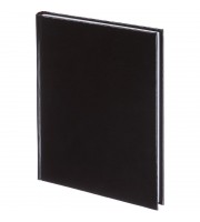 Ежедневник недатированный Attache Ideal балакрон А5 136 листов черный (145x205 мм)