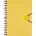 Ежедневник недатированный Attache Bright Colours пластик А5 136 листов желтый (165х208 мм)