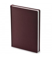 Ежедневник недатированный Attache Velvet искусственная кожа Soft Touch A5+ 136 листов бордовый (146 ...