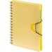 Ежедневник недатированный Attache Bright Colours пластик А5 136 листов желтый (165х208 мм)