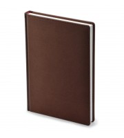 Ежедневник недатированный Attache Velvet искусственная кожа Soft Touch A5+ 136 листов коричневый (1 ...