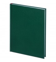 Ежедневник недатированный Attache Ideal балакрон А5 136 листов зеленый (145х205 мм)