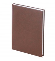 Ежедневник недатированный Attache Ideal балакрон А5+ 136 листов коричневый (145х205 мм)