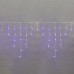 Гирлянда светодиодная Айсикл (бахрома) 76, 2,4х0,6м, 230В, синие, 255-033-6