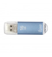Флеш-память SmartBuy V-Cut 16Gb USB 2.0 голубая