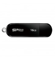 Флеш-память Silicon Power Luxmini 322 16Gb USB 2.0 черная