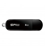 Флеш-память Silicon Power Luxmini 322 8Gb USB 2.0 черная