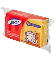 Губки для мытья посуды Luscan поролоновые 90х70х38 мм 2 штуки в упаковке