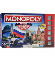 Игра настольная Hasbro "Монополия Россия", картонная коробка