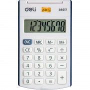 Калькулятор карманный Deli 39217 8-разрядный синий 105x63x15 мм